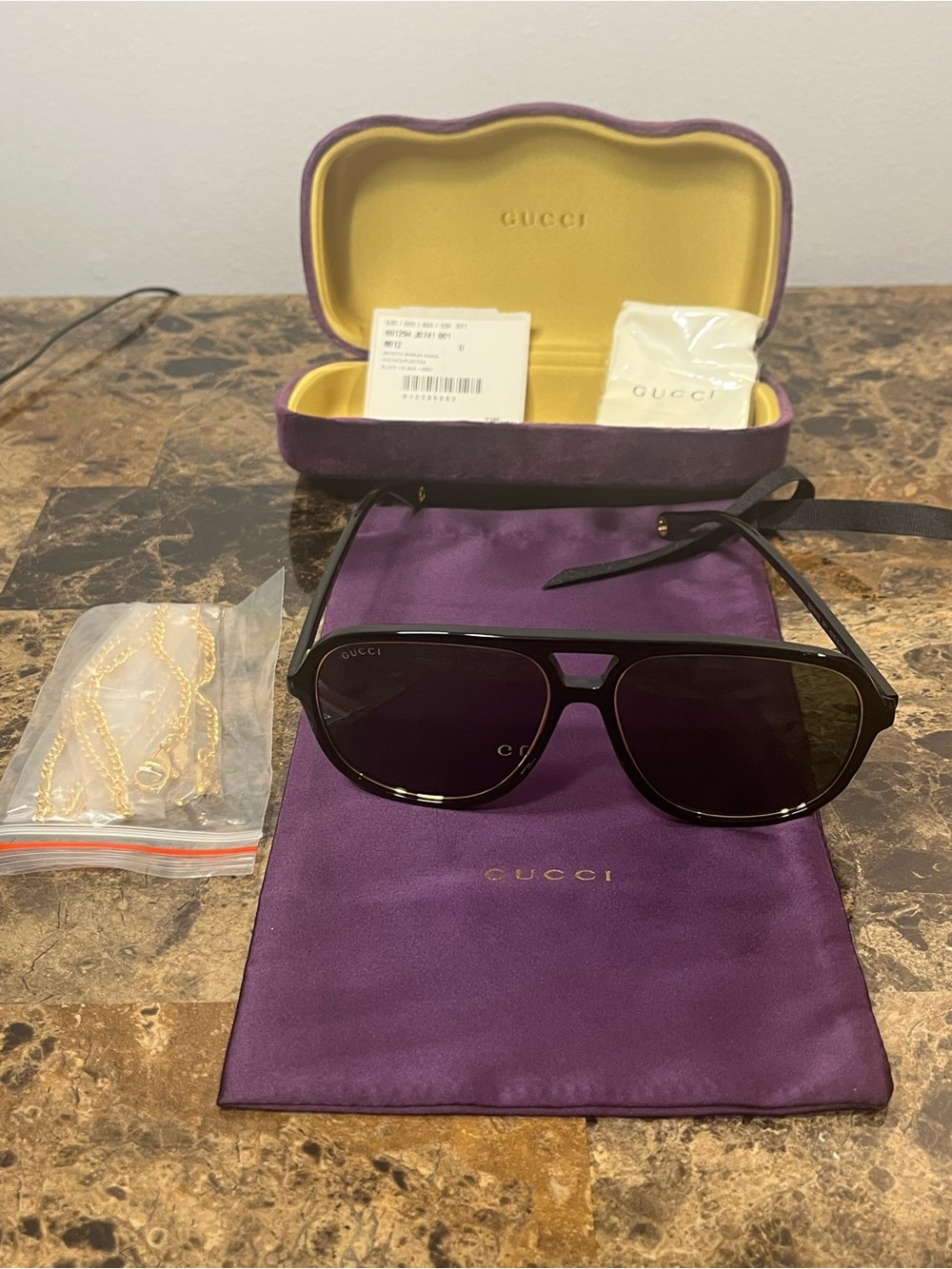 Gucci Women’s Sunglasses, GG1077S 57